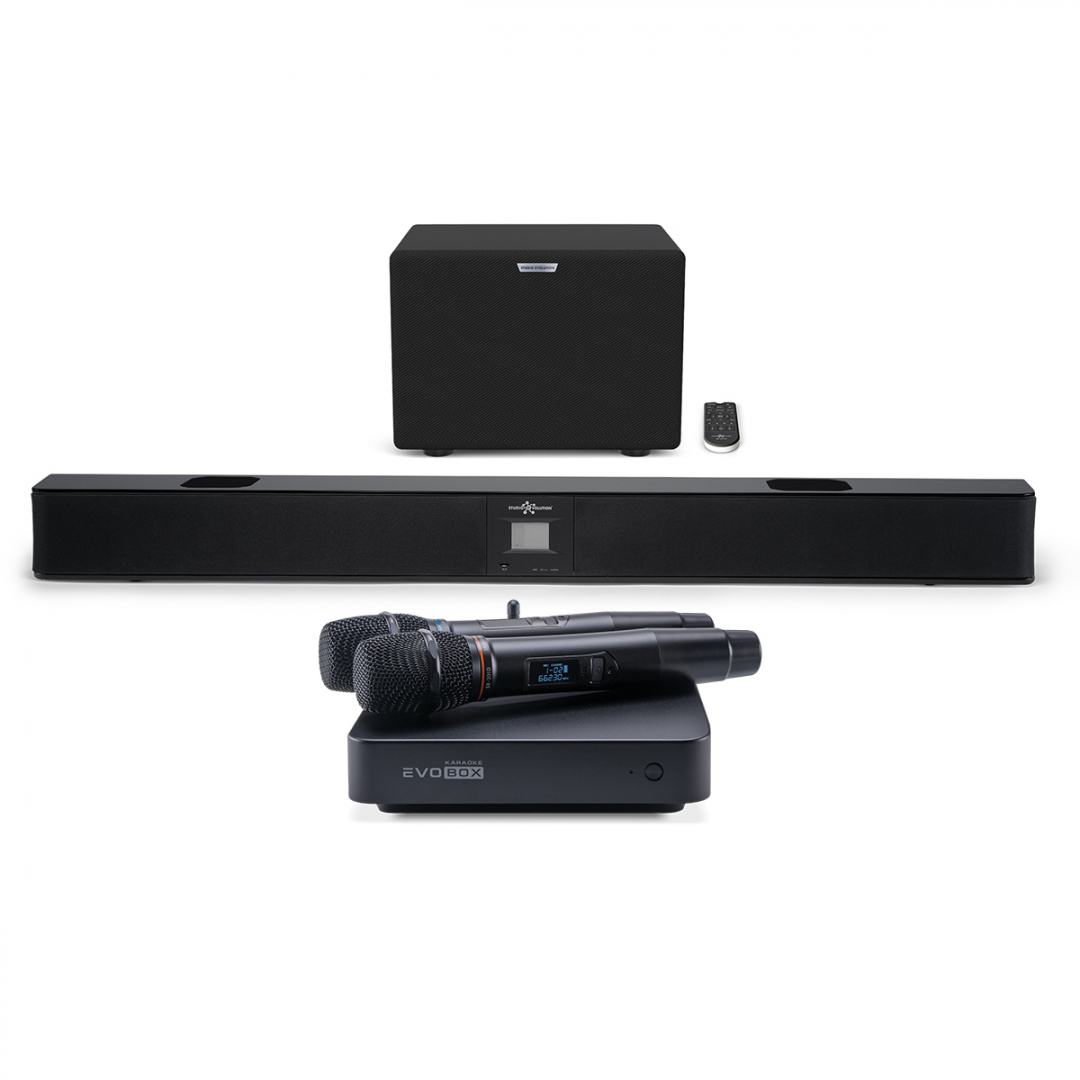 караоке-комплект EVOBOX Plus + EvoSound Bar (саундбар с караоке) в Зарайске