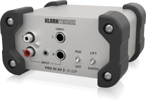 Klark Teknik DI 22P пассивный стерео директ-бокс в Зарайске