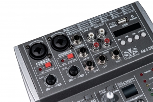 SVS Audiotechnik mixers AM-4 DSP Аналоговый микшерный пульт, 4-канала в Зарайске